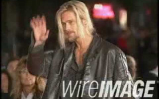 Brad Pitt Long Blonde Hair On The Premier Of Interview With The Vampire Looking Very Very Sexy.1994