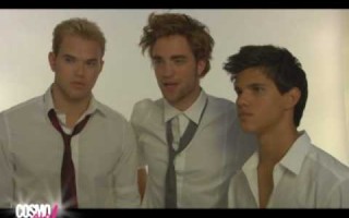 The Guys of Twilight - Behind the Scenes ( Taylor Loutner,Robert Pattinson,Kellan Lutz-Photoshoots)