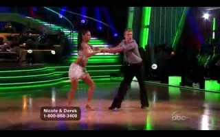 Nicole Scherzinger &amp; Derek Hough - Jive @ Dancing With The Stars ( Episode 2)