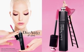 Саша Лусс в рекламе Dior Addict It-Lash