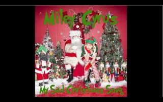 Майли Сайрус представила новую рождественскую песню My Sad Christmas Song