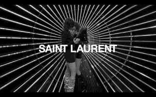 Шарлотта Генсбур и Мика Аргараназ в новой рекламе Saint Laurent