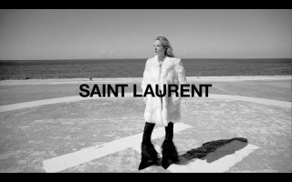 Кейт Мосс в новой кампании Saint Laurent