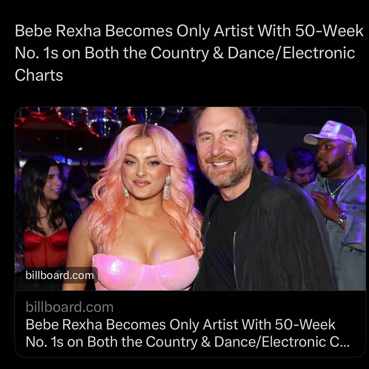 I’m shook. Grateful. Blessed. Happy. Thankful to anyone who has ever supported me in my career. Thank you. Love, bebe