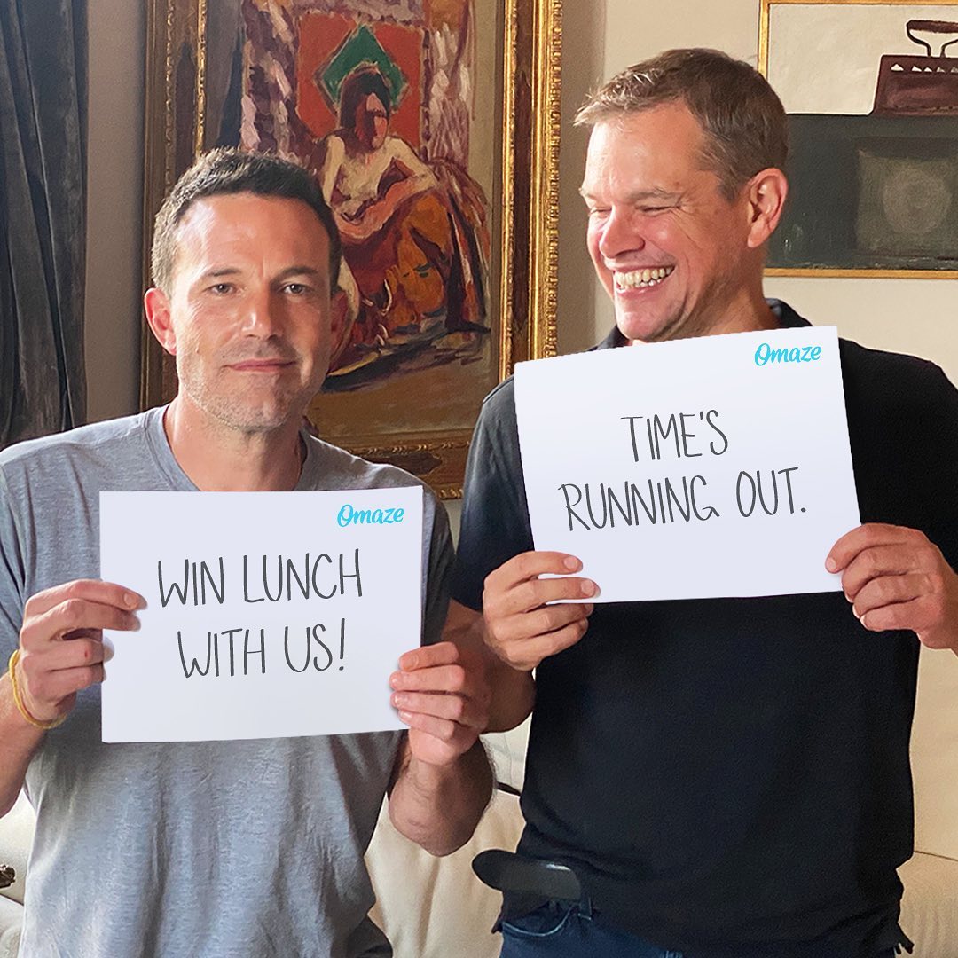 Matt and I really want to grab lunch with you (once it’s safe to travel) so we teamed up with @omaze to support @easterncongo & @water.

To enter, click the link in my bio or go to omaze.com/la ⬆️

Entries close this week and every donation supports the Eastern Congo Initiative and Water.org