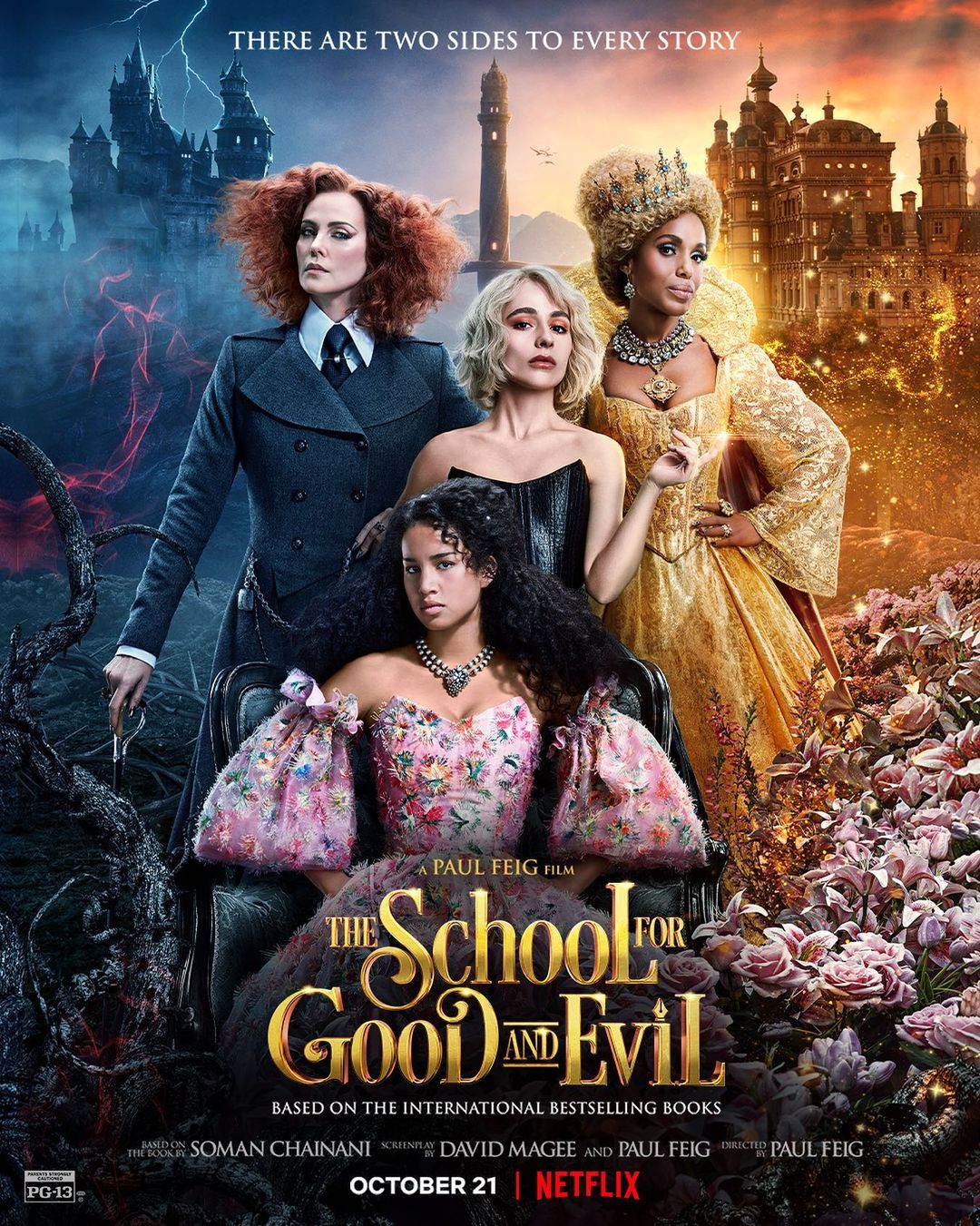 School is in session #SchoolForGoodAndEvil comes to Netflix on October 21st