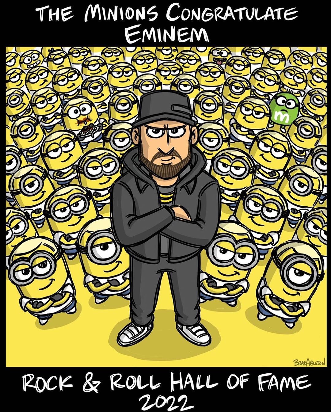 @minions got my back. Shout out to Gru and them…