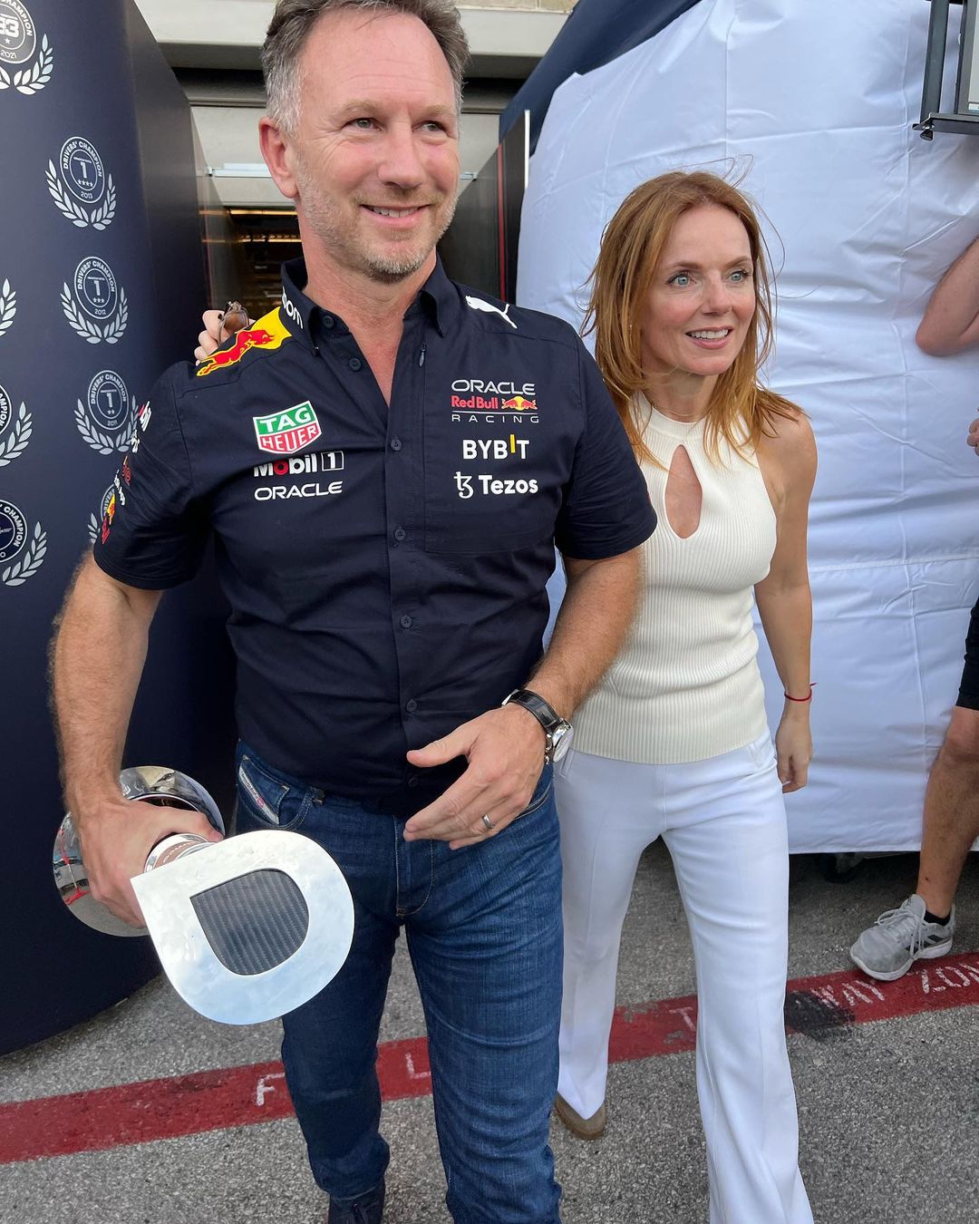 Congratulations! @christianhorner @redbullracing @maxverstappen1 @schecoperez . I am so proud of you.. You so deserve this ! What a team leader ! ???????????? Dietrich would be so proud of you. ????