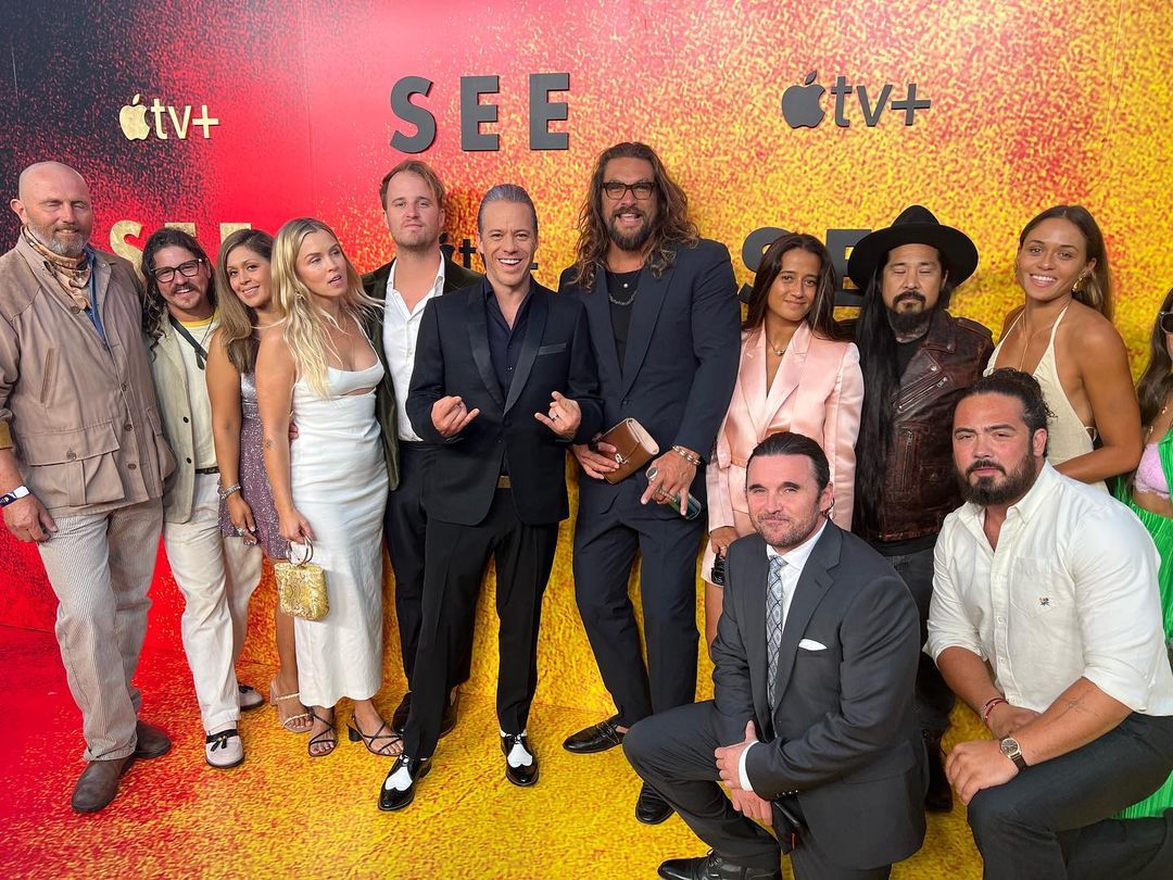 WHAT A NIGHT.  all my aloha to my CAST and CREW of SEE. @seeofficial we did it.  what a wonderful experience.  the final chapter coming august 26.  @appletvplus  go back and watch season 1 and 2  this season is full tilt  aloha j