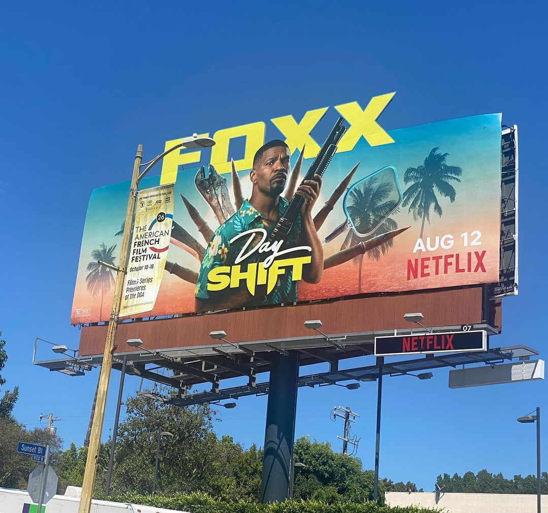 It’s what I use to dream about… sunset Blvd. #stillhungry can’t wait for y’all to check this one! #dayshiftmovie???? august 12th!!! @netflix