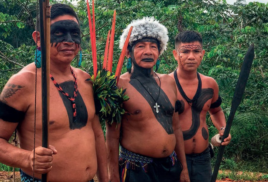 Brazil’s Yanomami peoples are an inspiring example of how Indigenous-led ecotourism can benefit local communities, international tourists, and the planet. The Yanomami developed an ecotourism program to Brazil’s highest peak, the Amazon’s Yaripo (also known as Pico da Neblina – translated in English to "Misty Peak”). With support from @socioambiental, @Rewild and more partners, the program enables the indigenous community to hold the roles of tour guides, porters, boat pilots, boat hands, chefs, and business administrators.  This positioning ensures minimal impact to the invaluable site and its environment, financially supports their own communities, and teaches international tourists about the history of the mountain and this sacred place. First photo from left to right: José Mário (president of AYRCA), Miguel Yanomami (traditional leader) and Valdemar Lins, Yaripo project coordinator. (Photo by Vanessa Marino)Second photo of Ariabú village, one of the villages leading the ecotourism plan. (Photo by Marcos Amend)