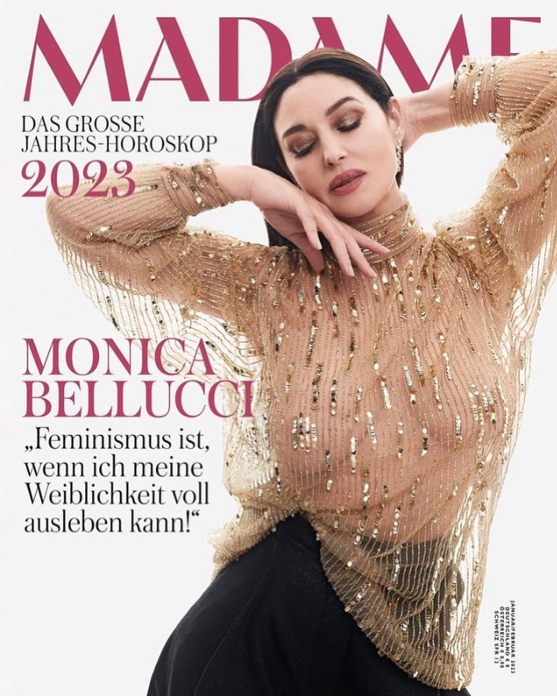❤️New Cover Story @madamemagazin special @cartierPhoto @zebdaemen Styled by @konstantinkonstant Hair @johnnollet Mua @letiziacarnevale Image Agent @karinmodels_official #monicabellucci#coverstory#madamemagazine#germany#photo#zebdaemen#earrings#cartier#cartierjewelry#imageagency#karinmodels