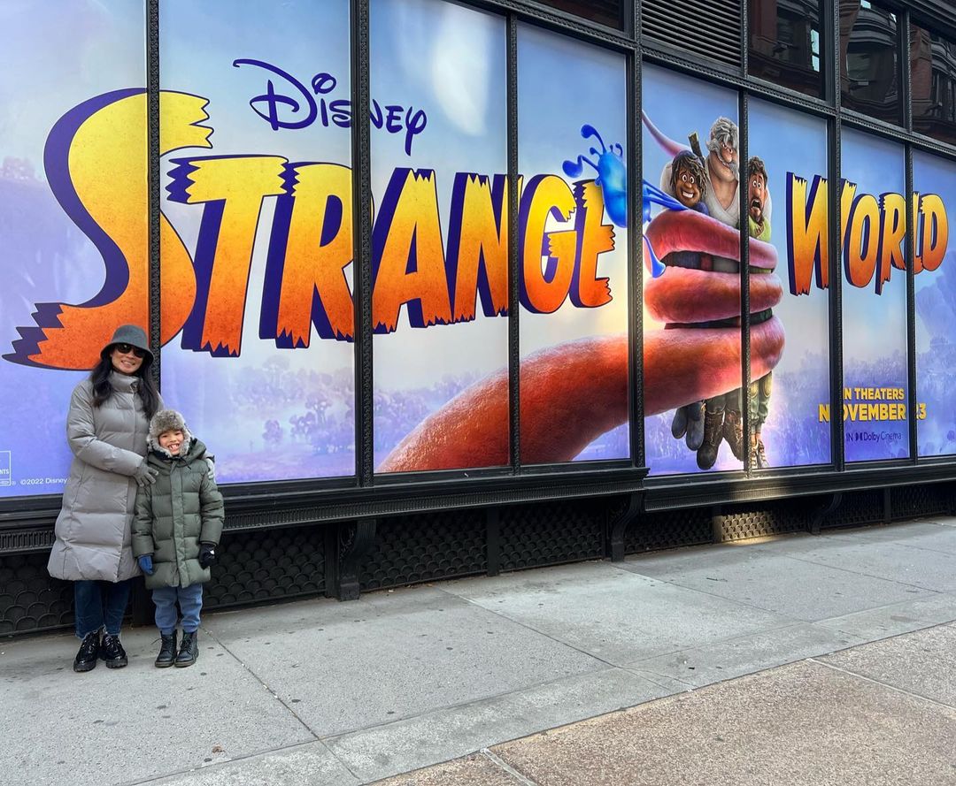 Our family is heading to the theater today!!????Congratulations to the entire @strangeworld team of fabulous creatives who worked YEARS to make this happen!