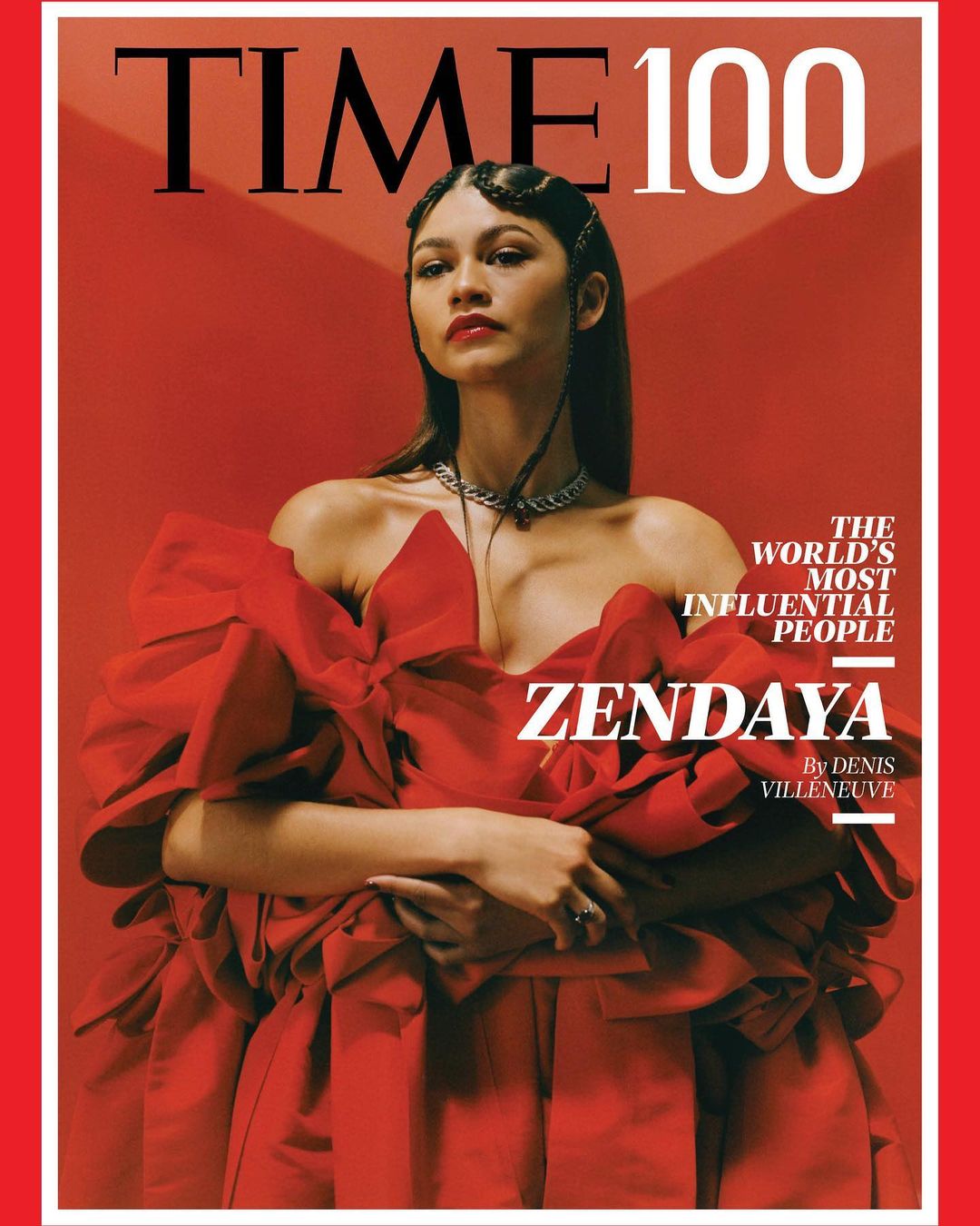 A great honor. Thank you @TIME for this acknowledgment, and to Denis for his kind words. This means the world to me♥️ #TIME