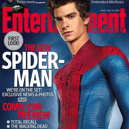 Новый человек-паук в журнале Entertainment Weekly