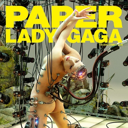 Певица Леди Гага снялась в фотосессии для журнала Paper